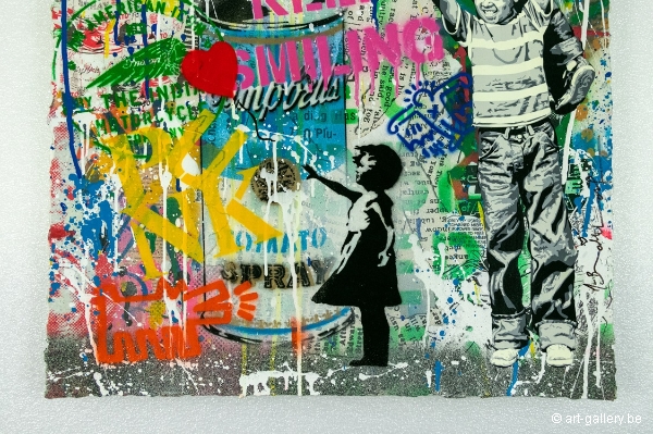 MR BRAINWASH - Never, never never give up